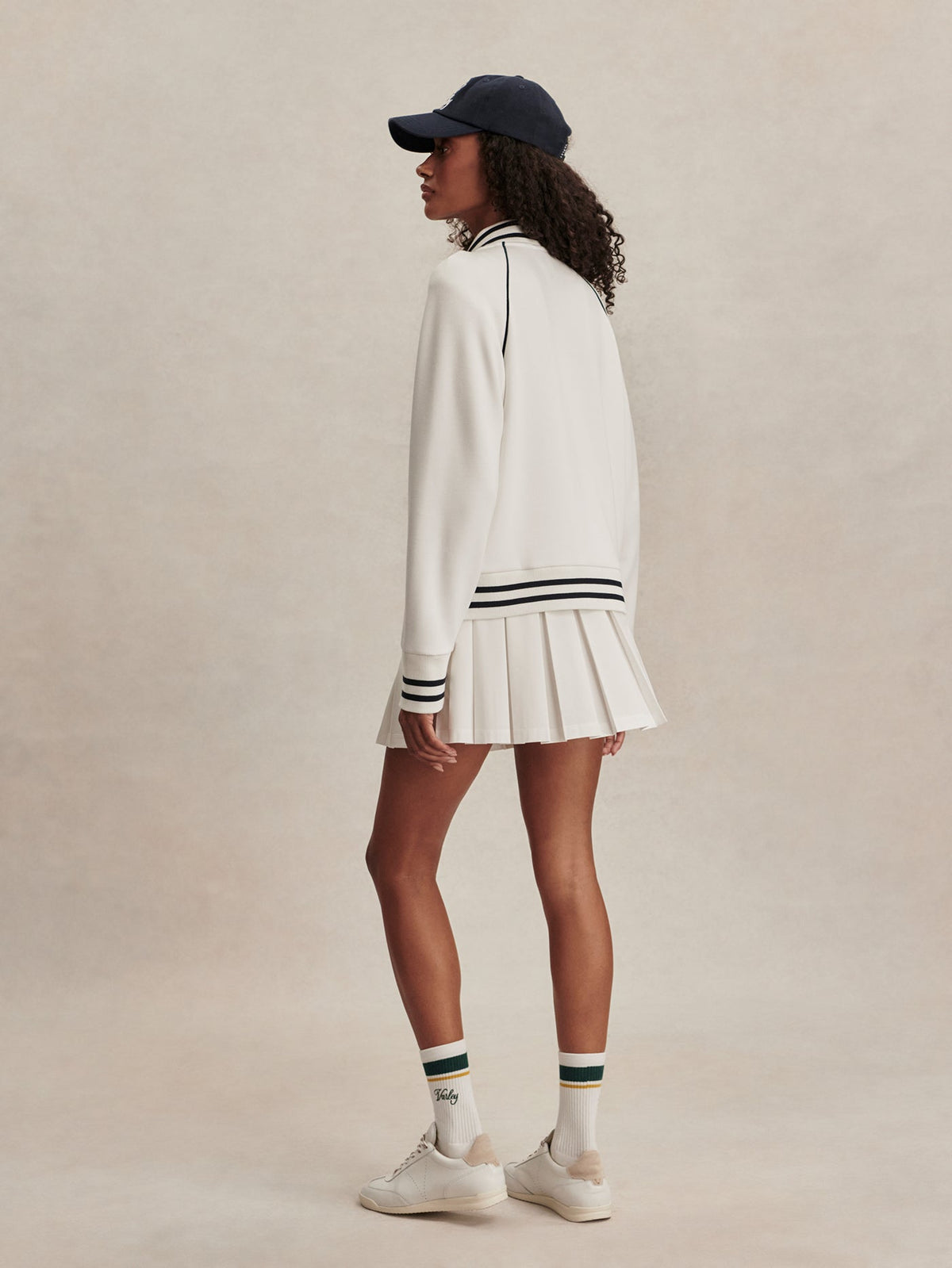 Jepson Club Jacket White - Varley