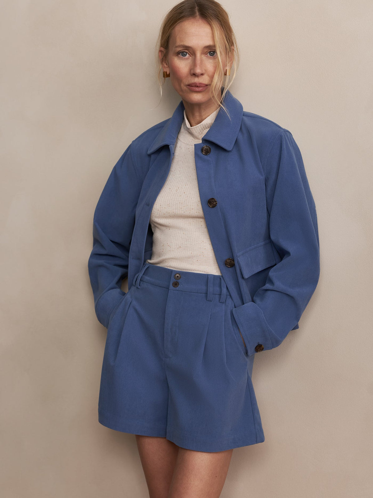 Carlotta Jacket Bijou Blue - Varley