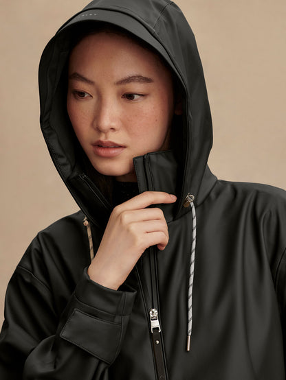 Alyssa Rain Jacket Black - Varley