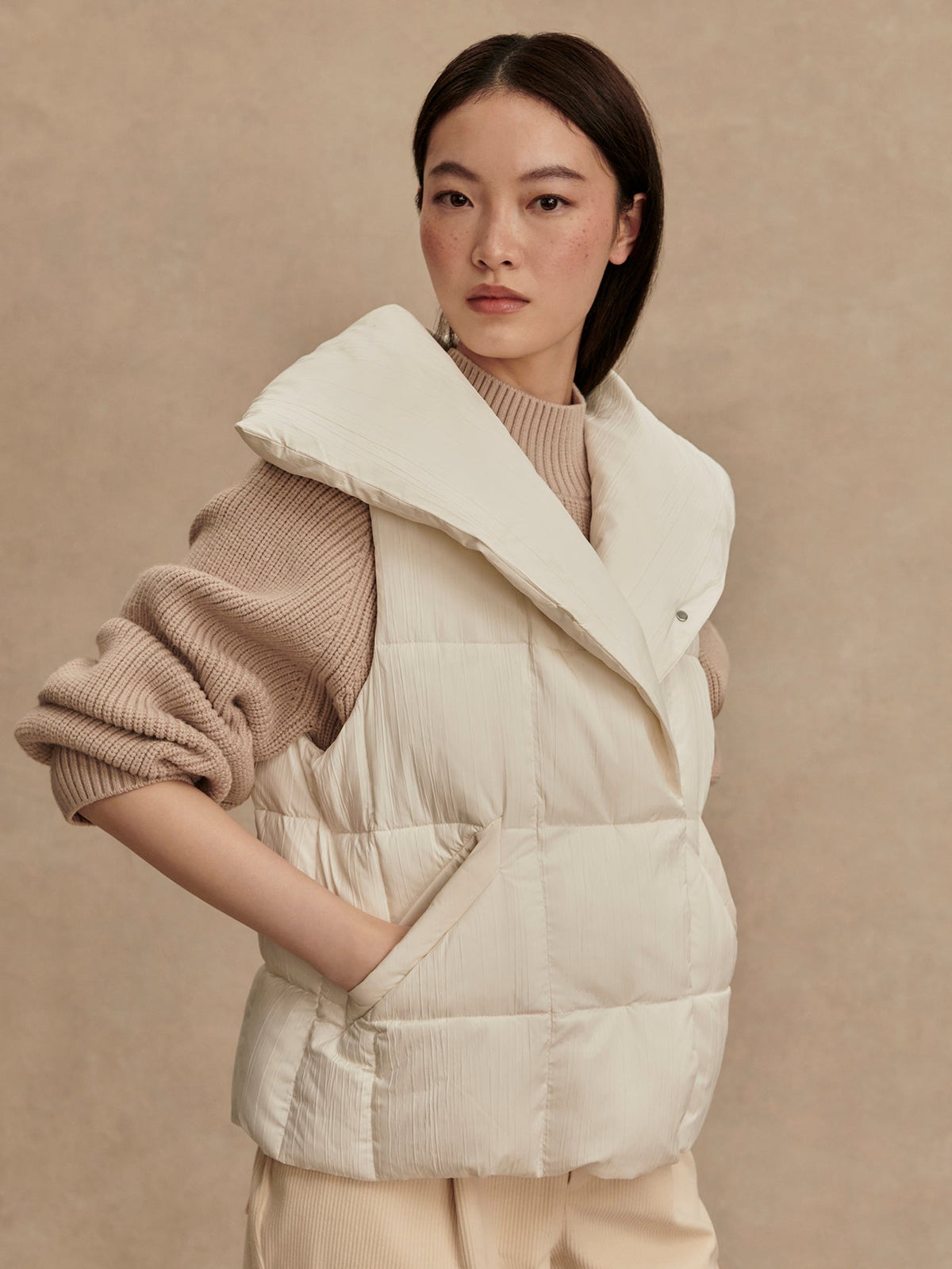 Chiara Padded Gilet Jet Stream - Varley