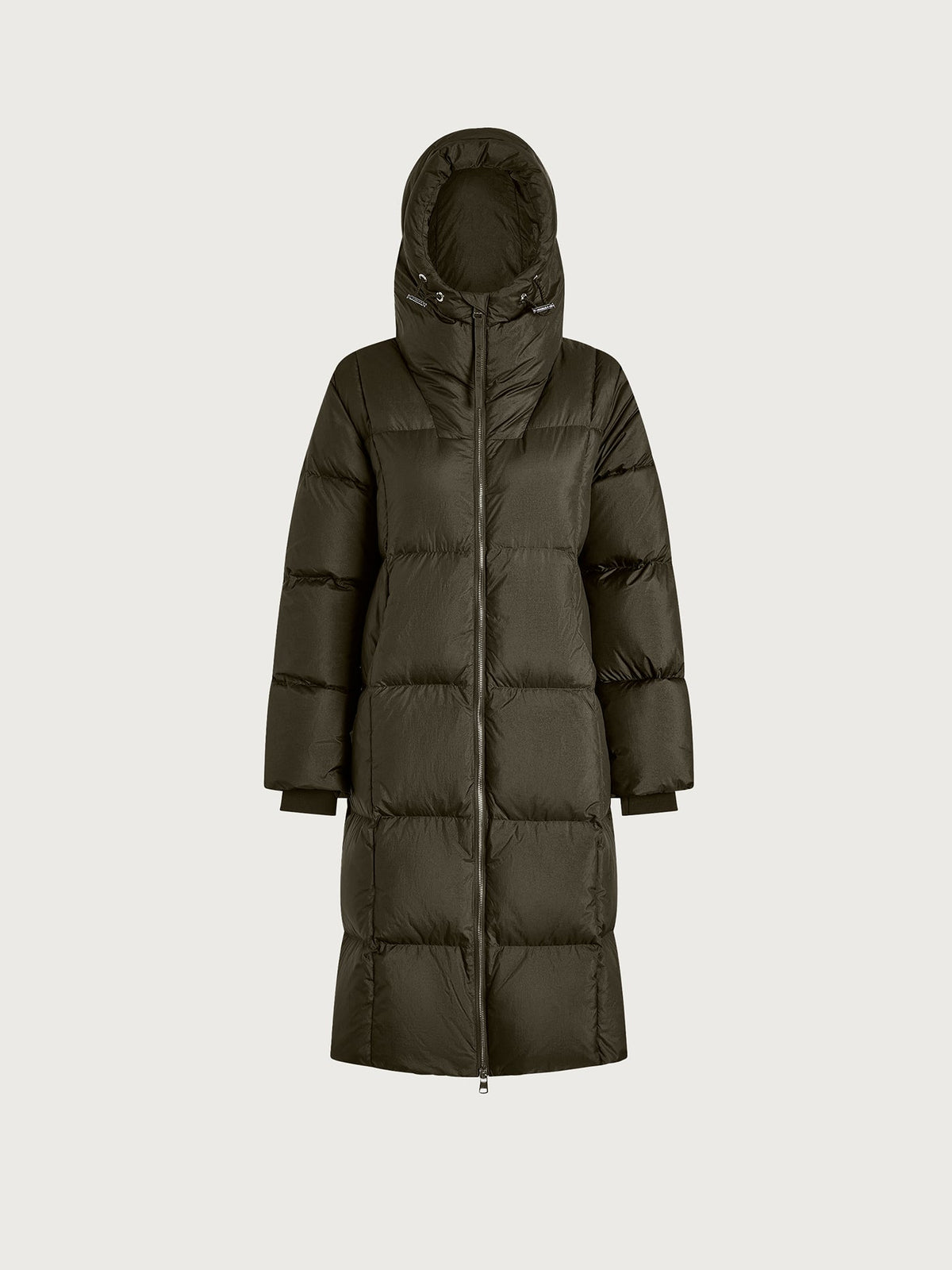 Katya Long Down Puffer Dark Olive Metallic - Varley