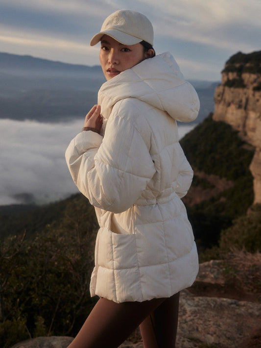 Kaia Quilted Coat Jet Stream - Varley