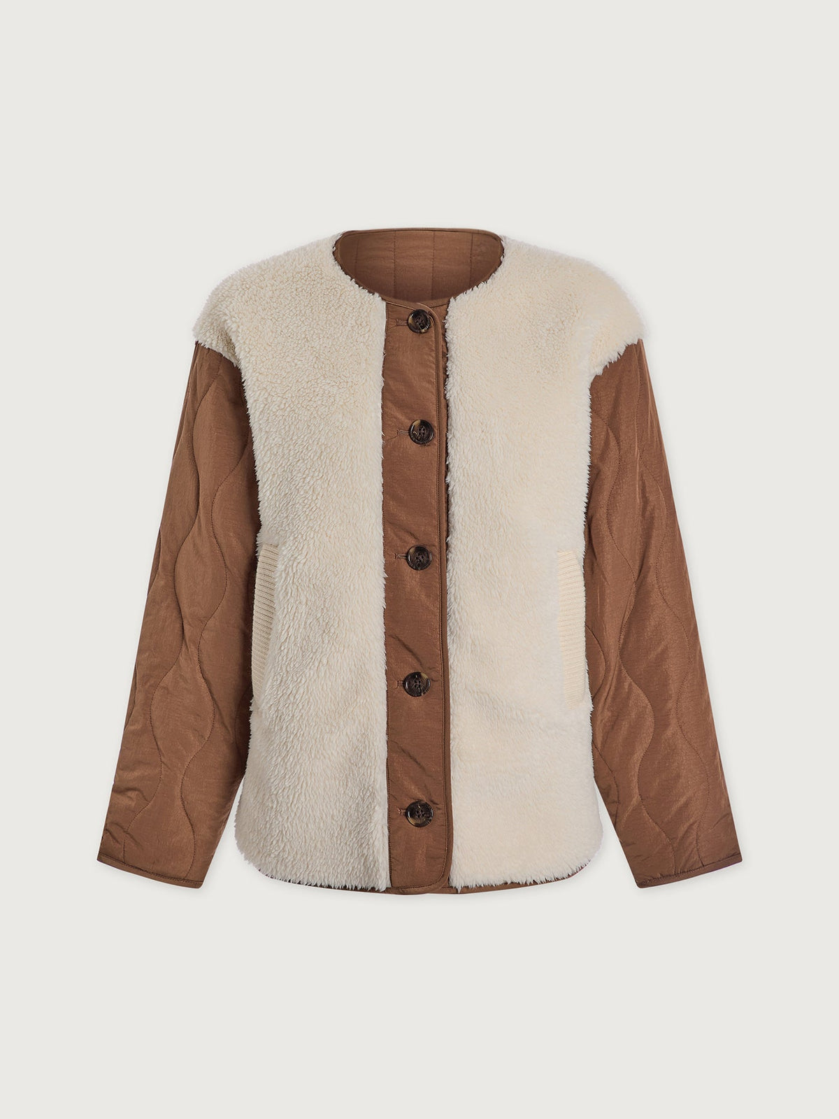 Aveline Reversible Jacket Sandshell/ Cocoa Dust - Varley