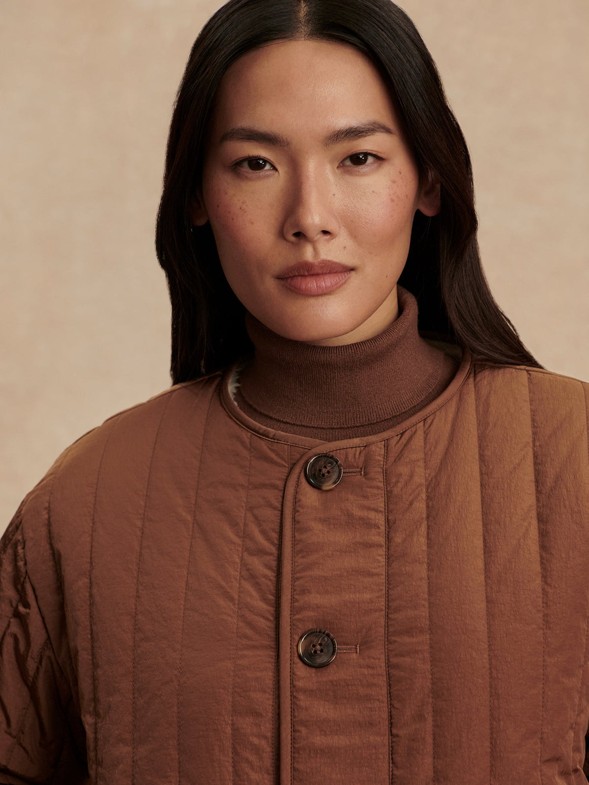 Aveline Reversible Jacket Sandshell/ Cocoa Dust - Varley
