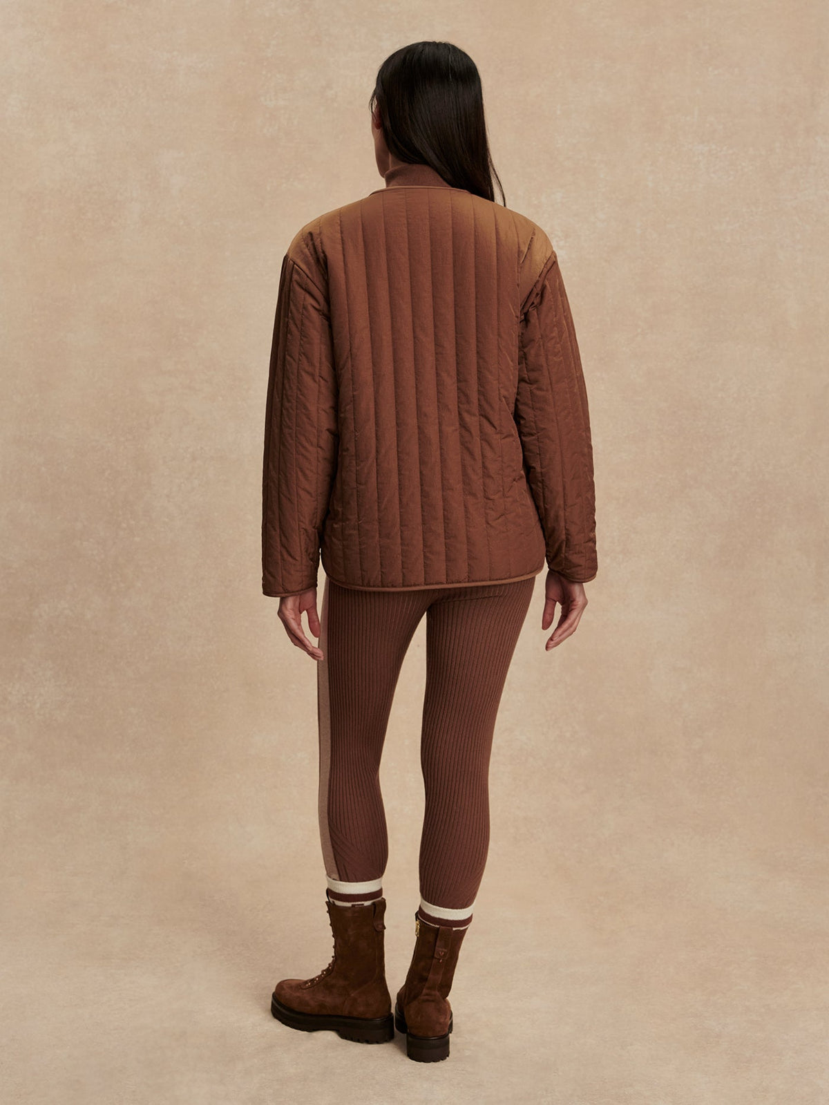 Aveline Reversible Jacket Sandshell/ Cocoa Dust - Varley