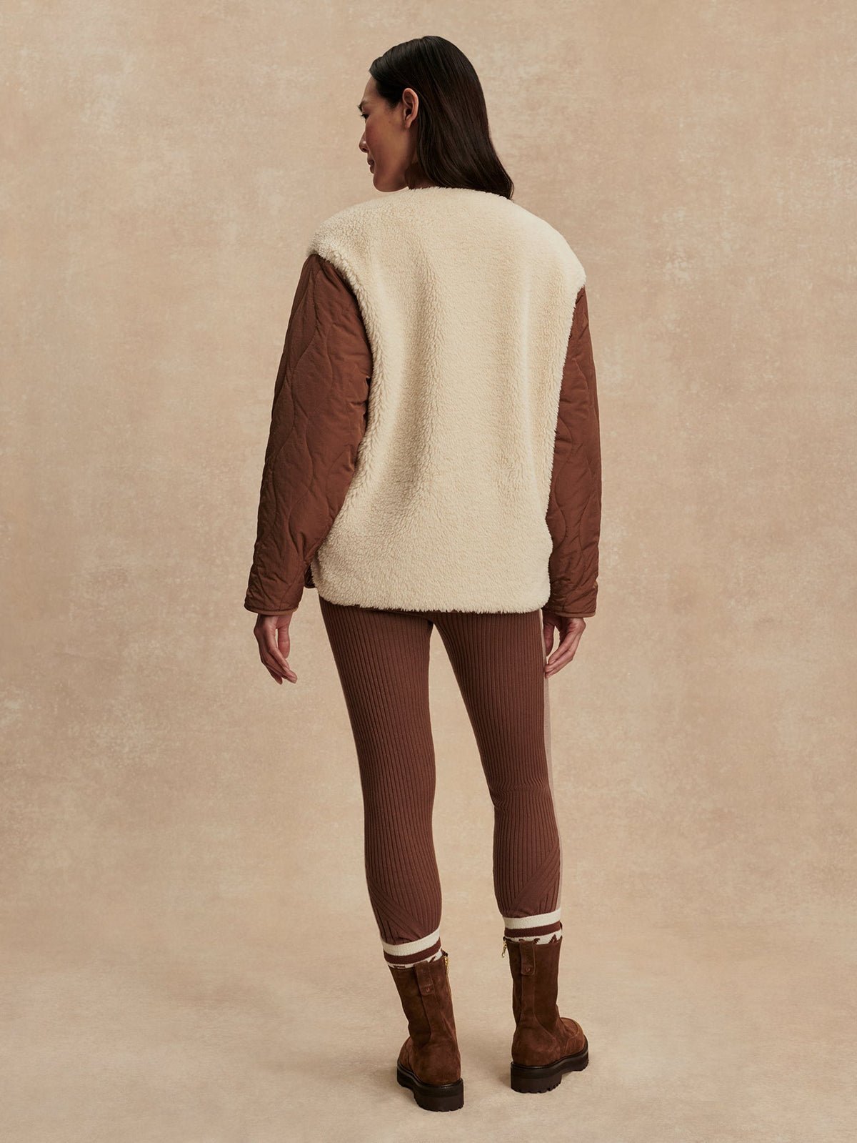Aveline Reversible Jacket Sandshell/ Cocoa Dust - Varley