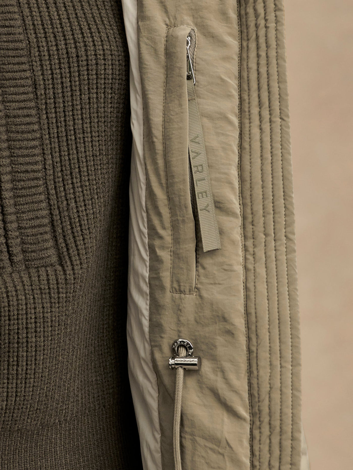 Valencia Down Puffer Coat Agate Grey - Varley