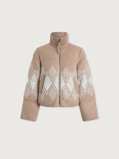 Belinda Knit Puffer Light Taupe - Varley