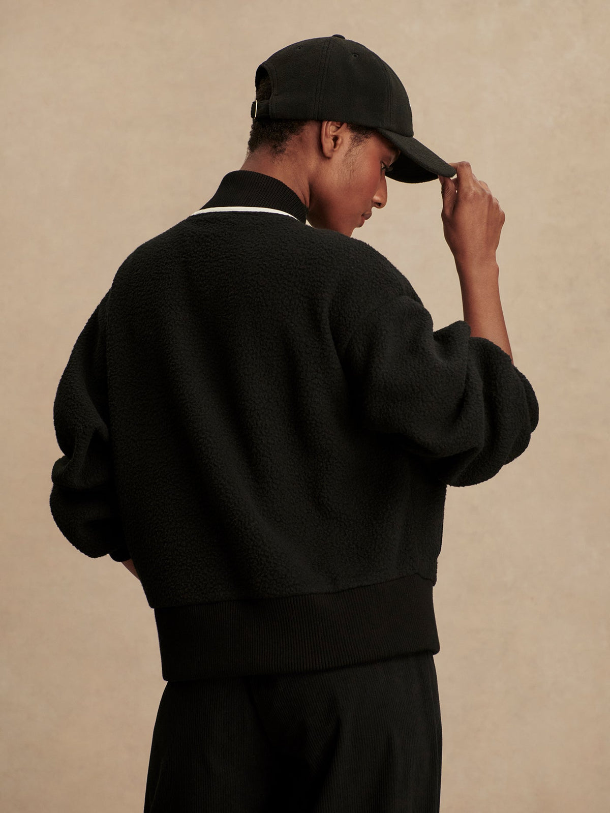 Hansley Fleece Jacket Black - Varley