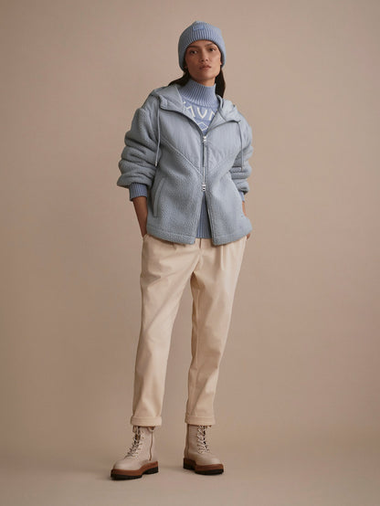 Rosia Fleece Hoodie Ashley Blue - Varley