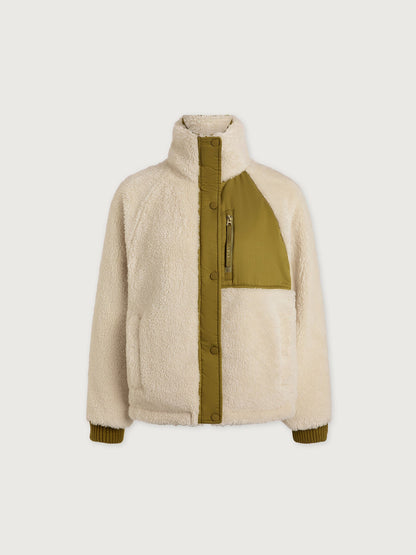 Glover Reversible Jacket Birch/ Bright Moss - Varley