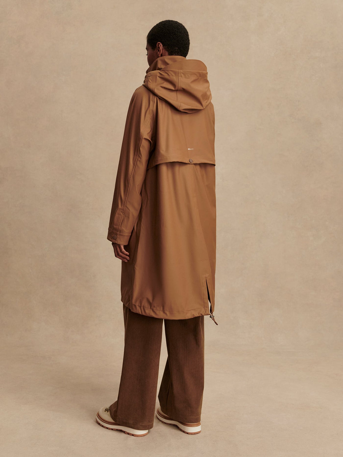 Amel A-Line Rain Jacket Cocoa Dust - Varley