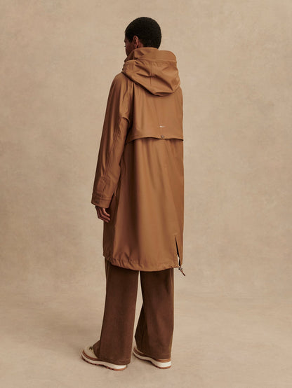 Amel A-Line Rain Jacket Cocoa Dust - Varley