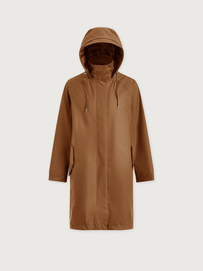 Amel A-Line Rain Jacket Cocoa Dust - Varley
