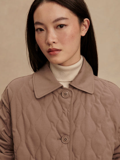 Wilson Relaxed Jacket Ash Taupe - Varley