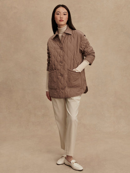 Wilson Relaxed Jacket Ash Taupe - Varley