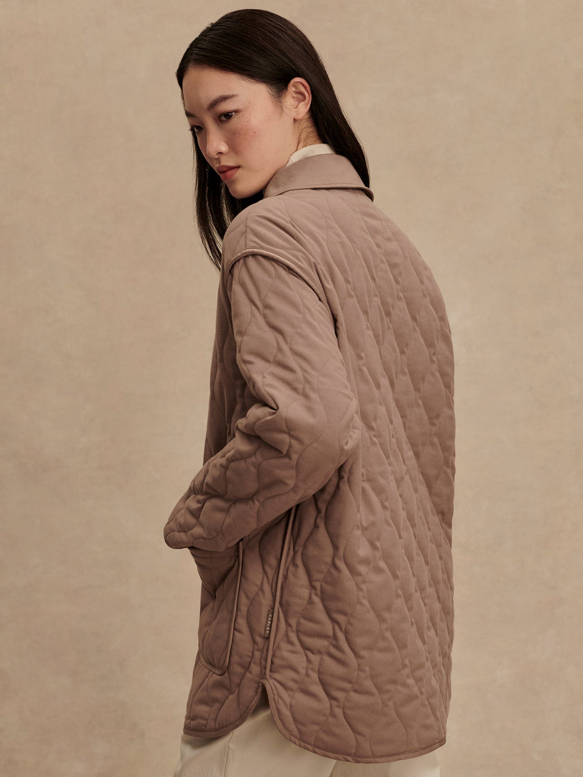 Wilson Relaxed Jacket Ash Taupe - Varley