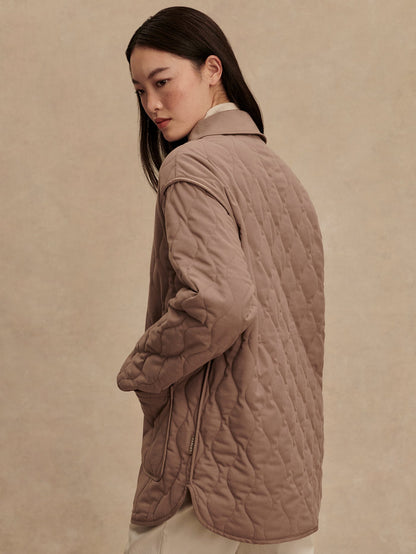 Wilson Relaxed Jacket Ash Taupe - Varley