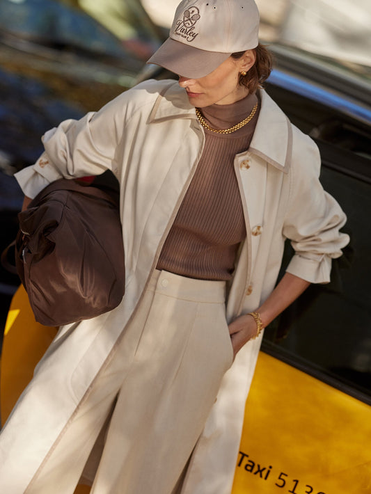 Stamford Car Coat Birch - Varley