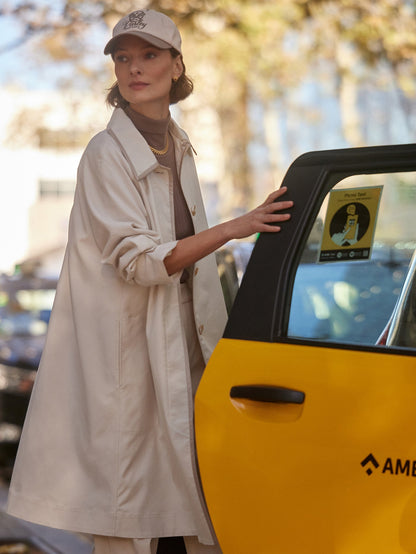 Stamford Car Coat Birch - Varley