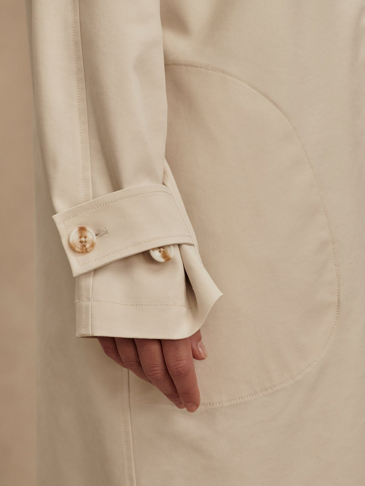 Stamford Car Coat Birch - Varley
