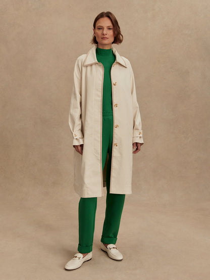 Stamford Car Coat Birch - Varley