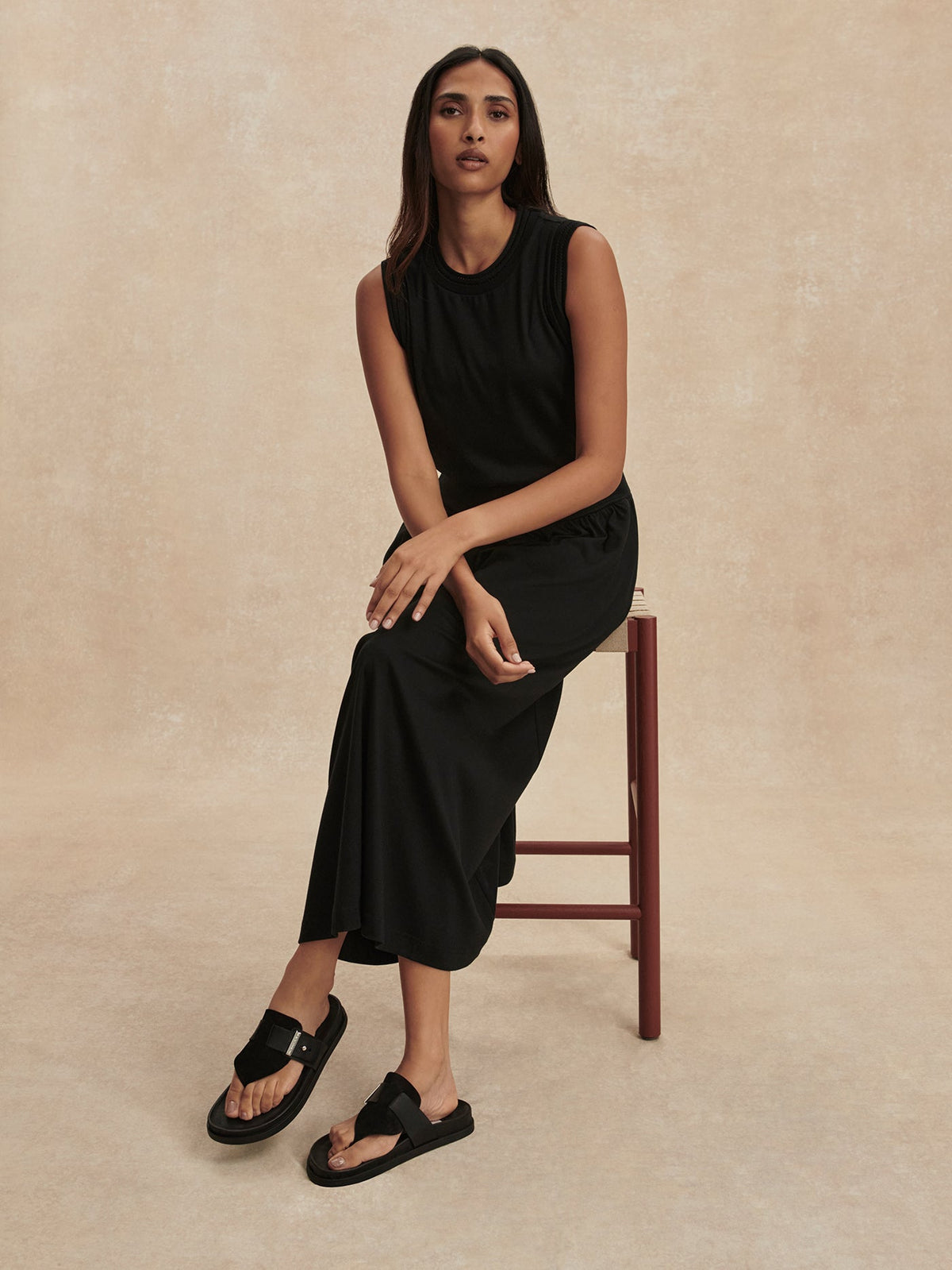 Jonesy Maxi Dress Black - Varley