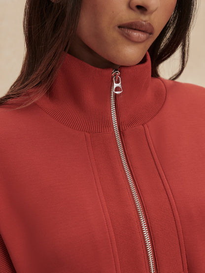 Avaya Half Zip Dress Bossa Nova - Varley
