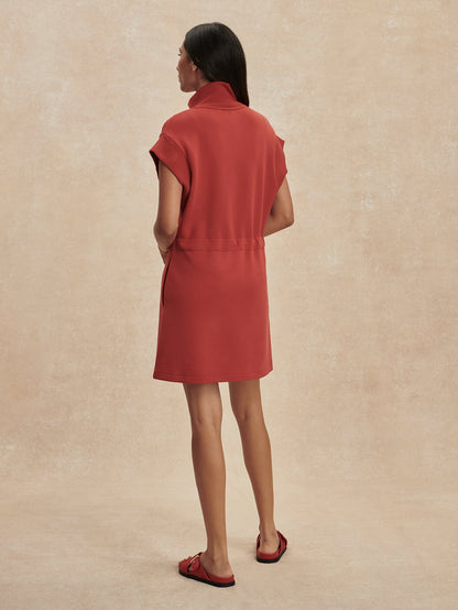Avaya Half Zip Dress Bossa Nova - Varley