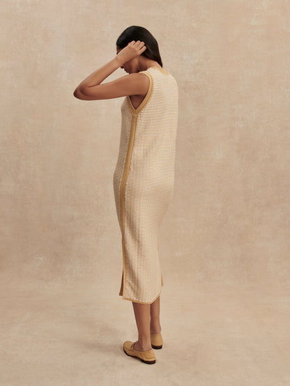 Aoife Knit Dress New Wheat - Varley
