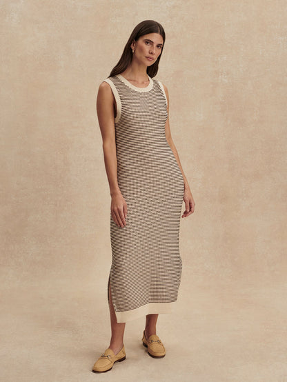 Sadia Stitch Knit Dress Birch - Varley