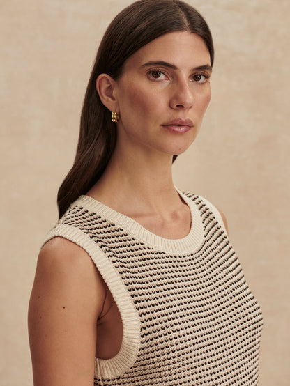 Sadia Stitch Knit Dress Birch - Varley