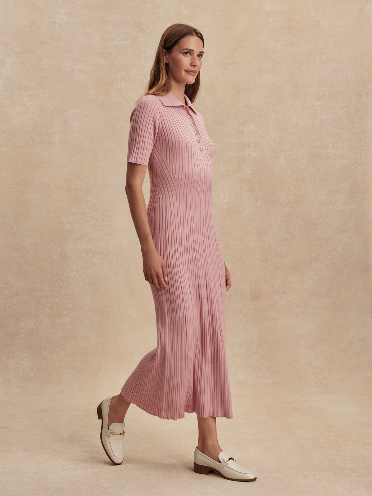 Joey Knit Maxi Dress Zephyr Mauve - Varley