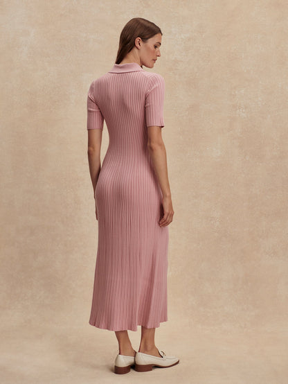 Joey Knit Maxi Dress Zephyr Mauve - Varley