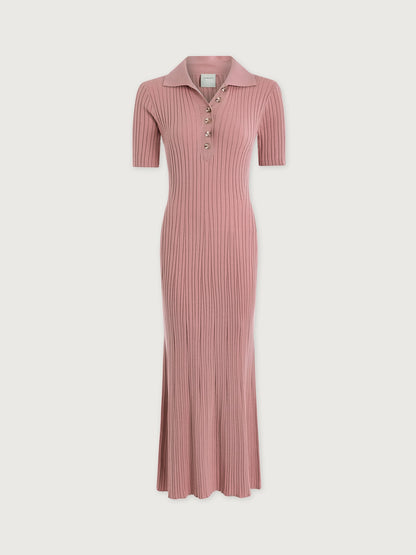 Joey Knit Maxi Dress Zephyr Mauve - Varley