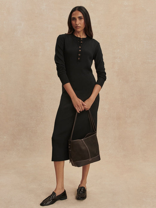 Abriella Midi Dress Black - Varley