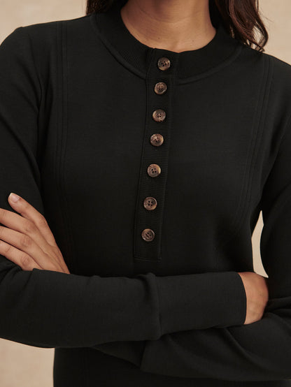 Abriella Midi Dress Black - Varley