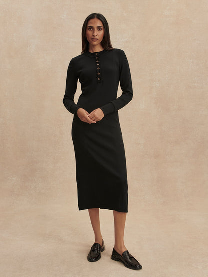 Abriella Midi Dress Black - Varley