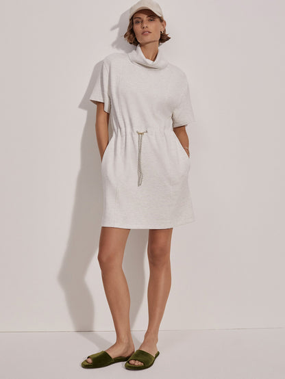 Sophie Dress | VARLEY US Ivory Marl - Varley