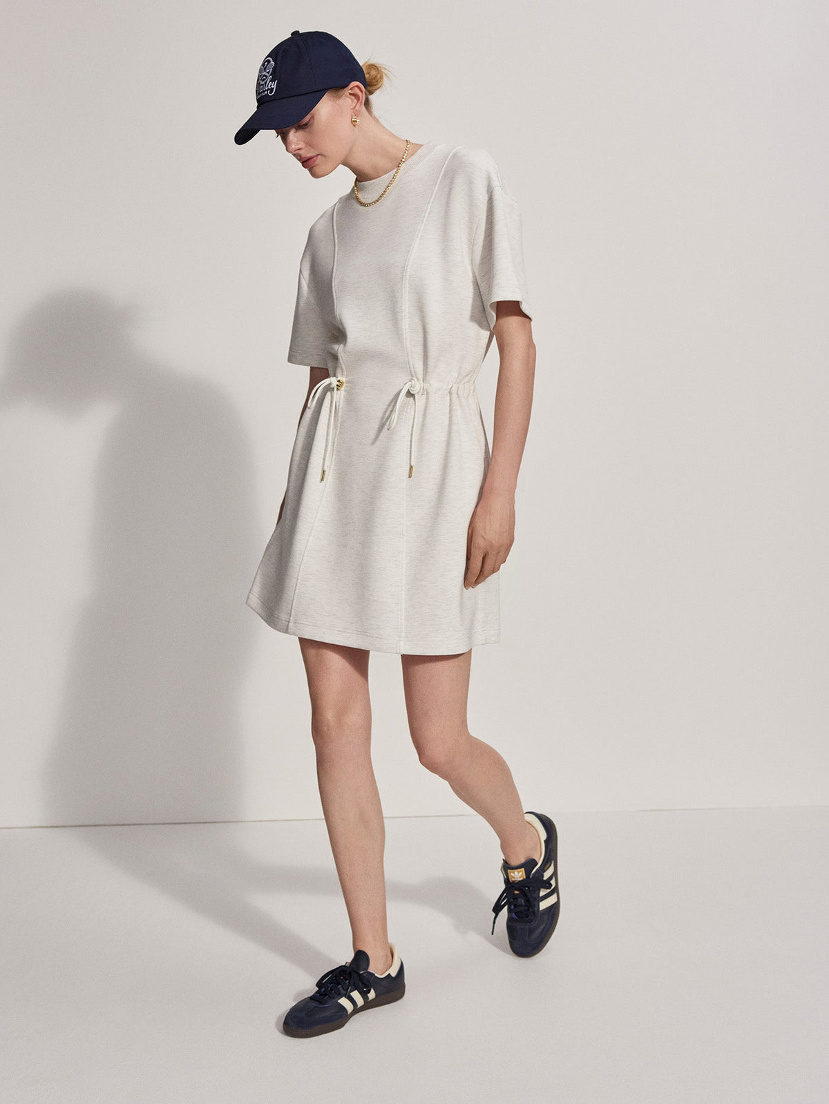 Maple Dress | VARLEY US Ivory Marl - Varley
