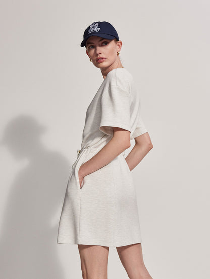 Maple Dress | VARLEY US Ivory Marl - Varley