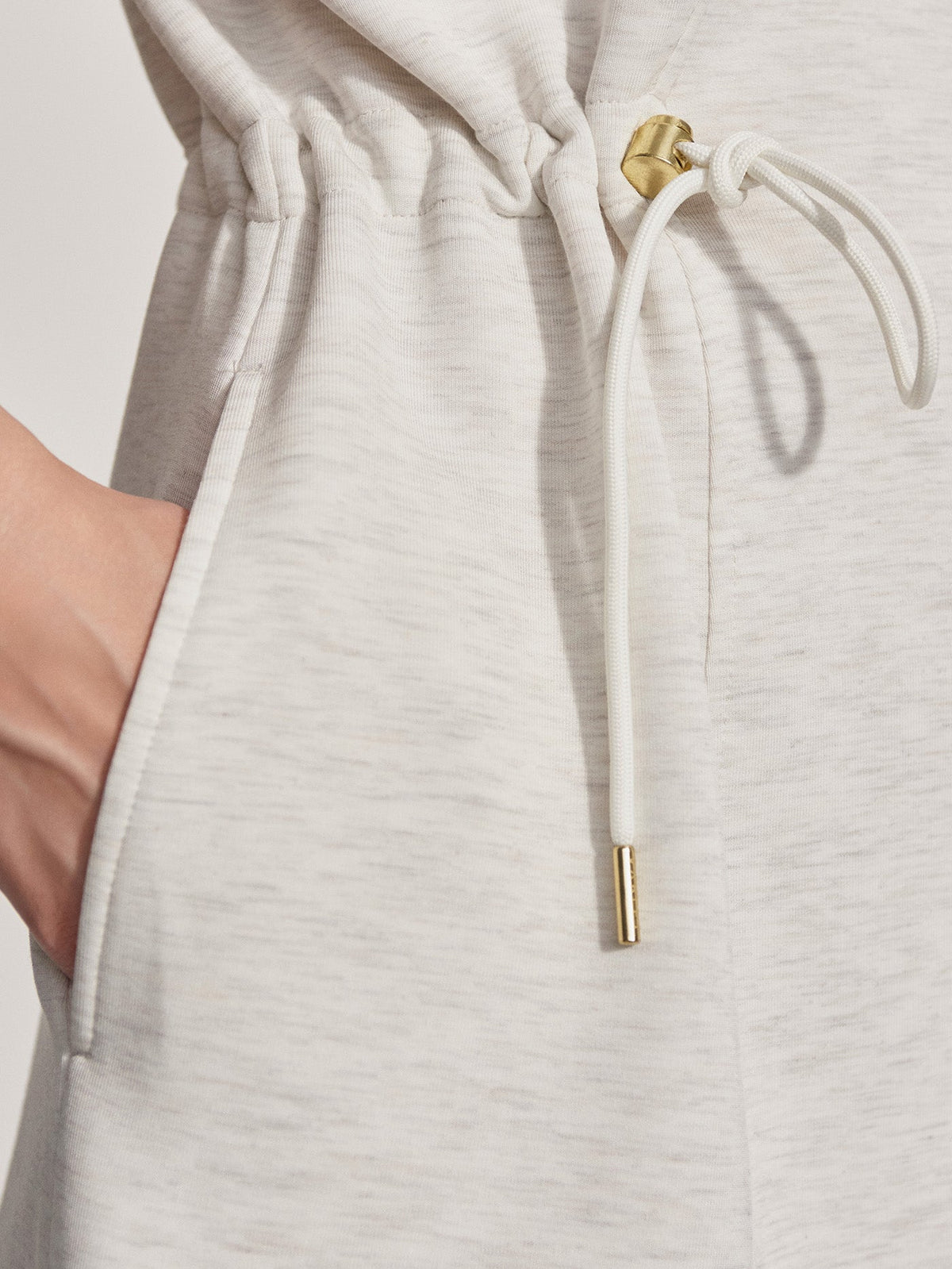 Maple Dress | VARLEY US Ivory Marl - Varley