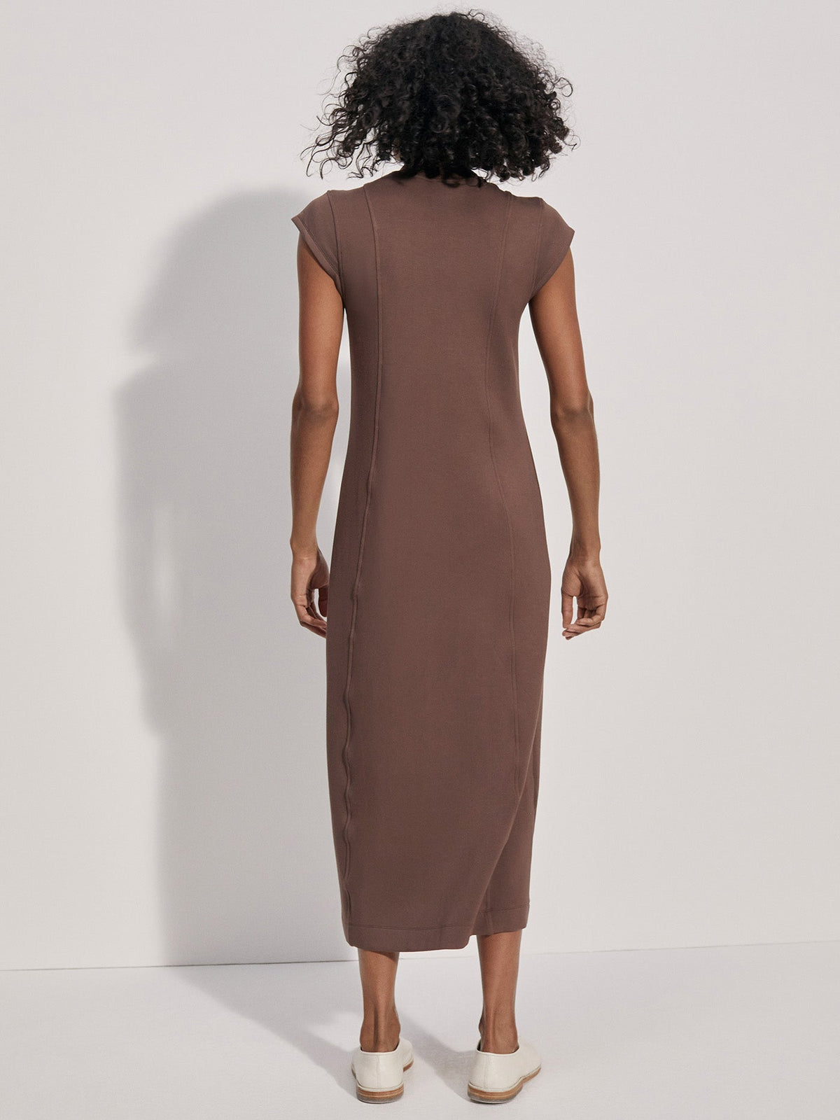 Taunton Midi Dress | VARLEY US Chestnut - Varley