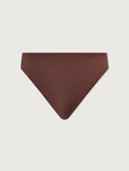 Minah Low Rise Bikini Bottom Brown Stone - Varley