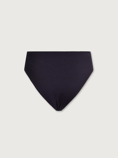 Camilla Mid Rise Bikini Bottom Evening Blue - Varley