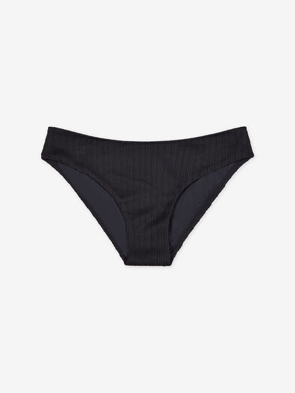 Farnum Mid Rise Bikini Pant Black - Varley
