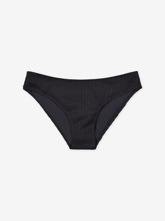 Farnum Mid Rise Bikini Pant Black - Varley
