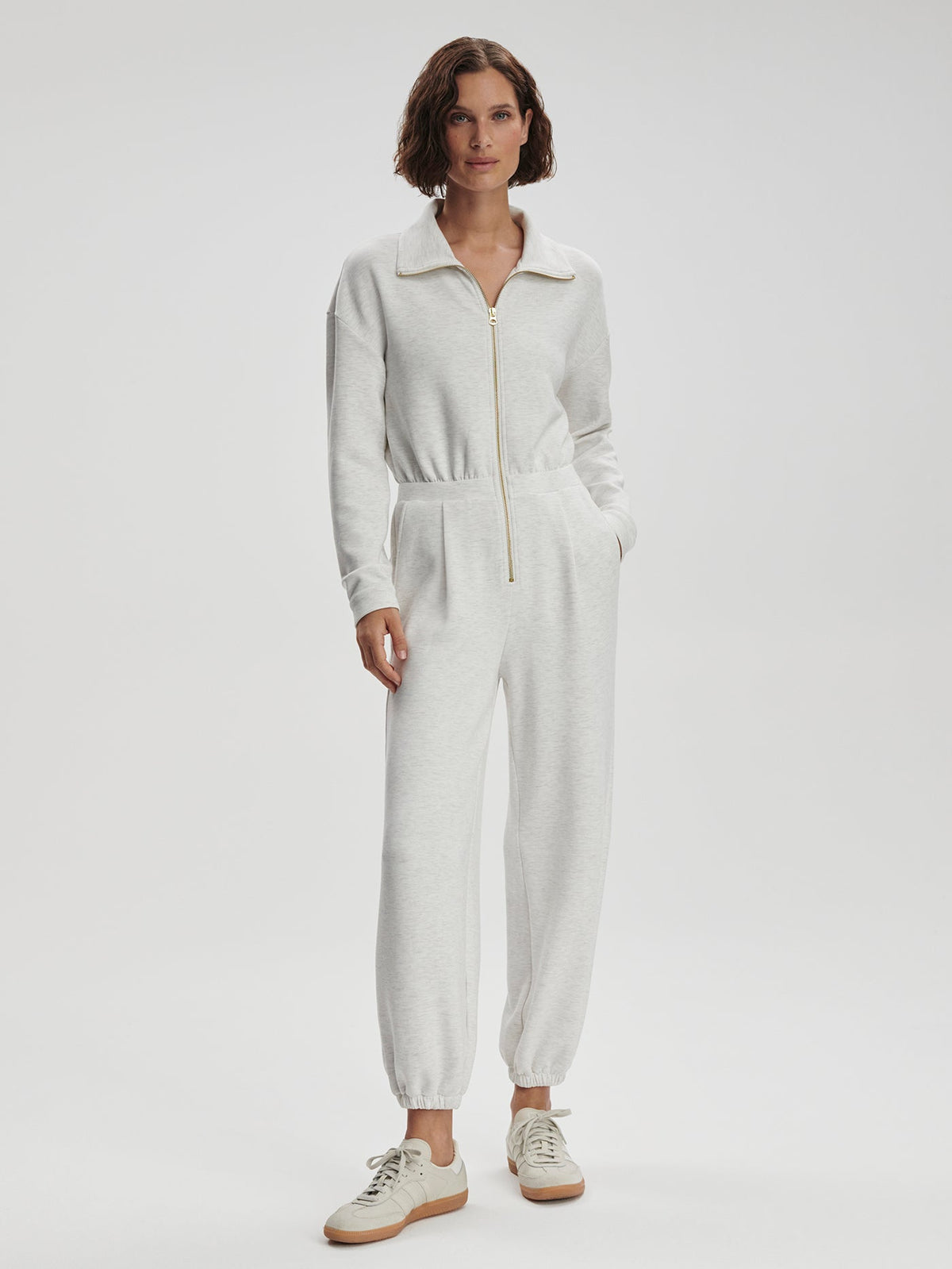 Jessie Jumpsuit Ivory Marl - Varley