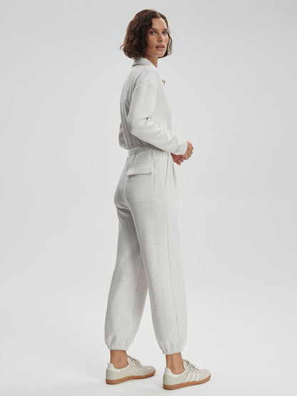 Jessie Jumpsuit Ivory Marl - Varley