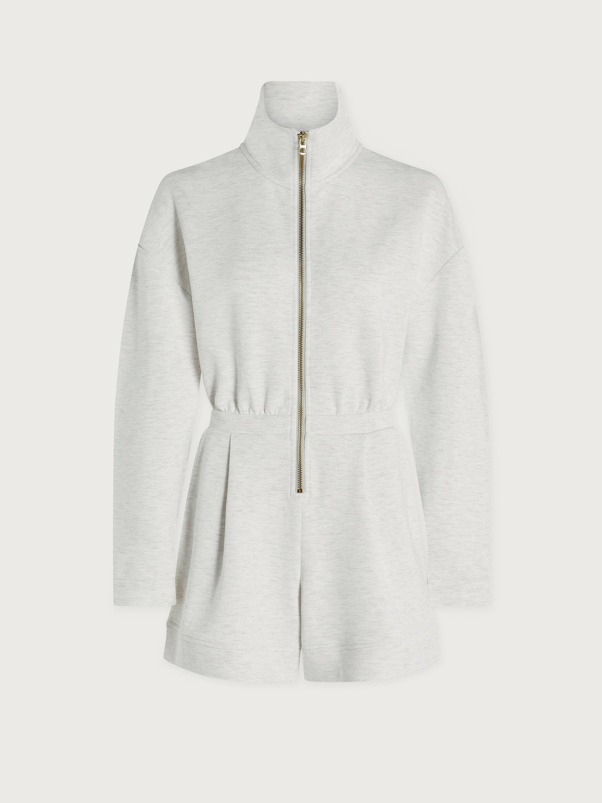 Annika Playsuit Ivory Marl - Varley